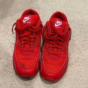 Nike Air Max Bold Red Sneakers
